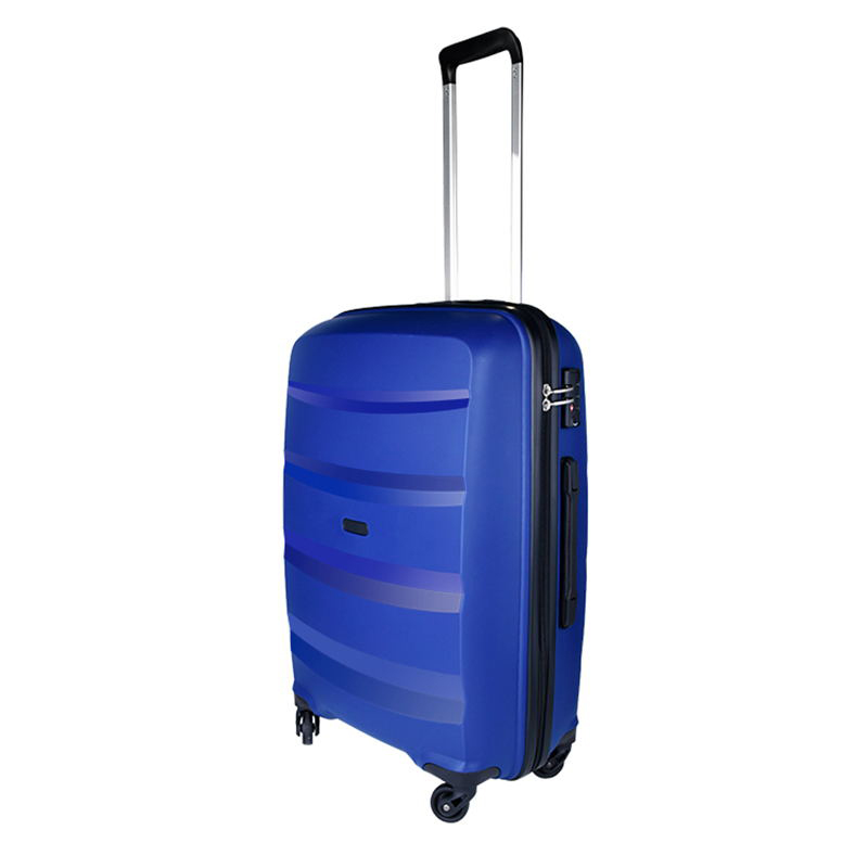 Hand tsa luggage lock hardshell high quality PP trolley suitcase custom ...