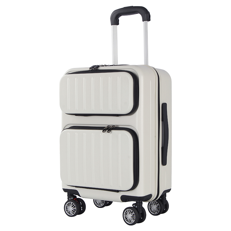 ABS PC Hard Suitcase trolley bag carry-on suitcases abs luggage set with Laptop